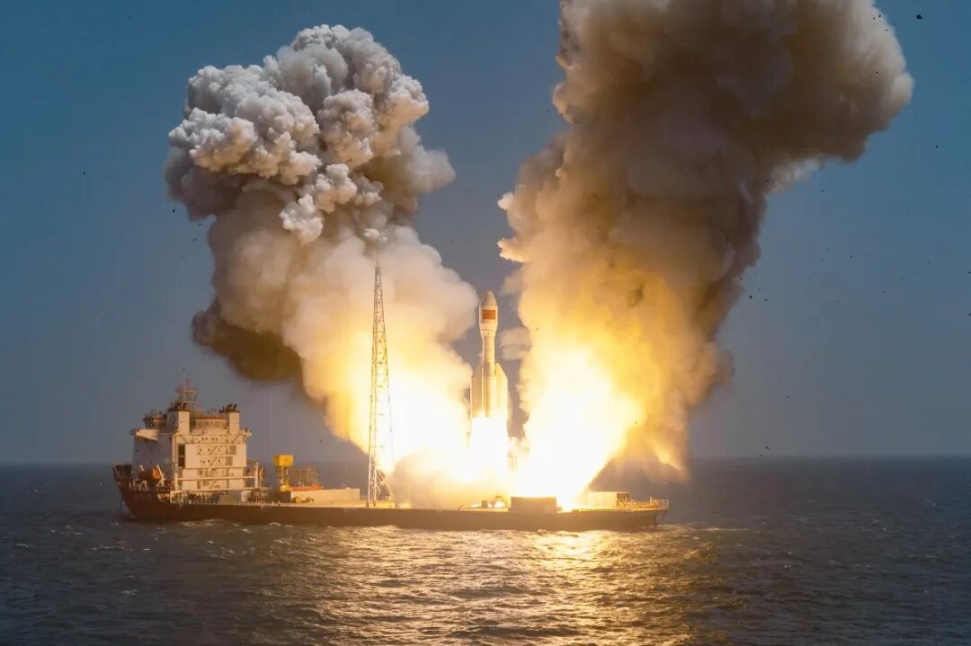 西光贰号01星搭载引力一号遥四运载火箭发射升空